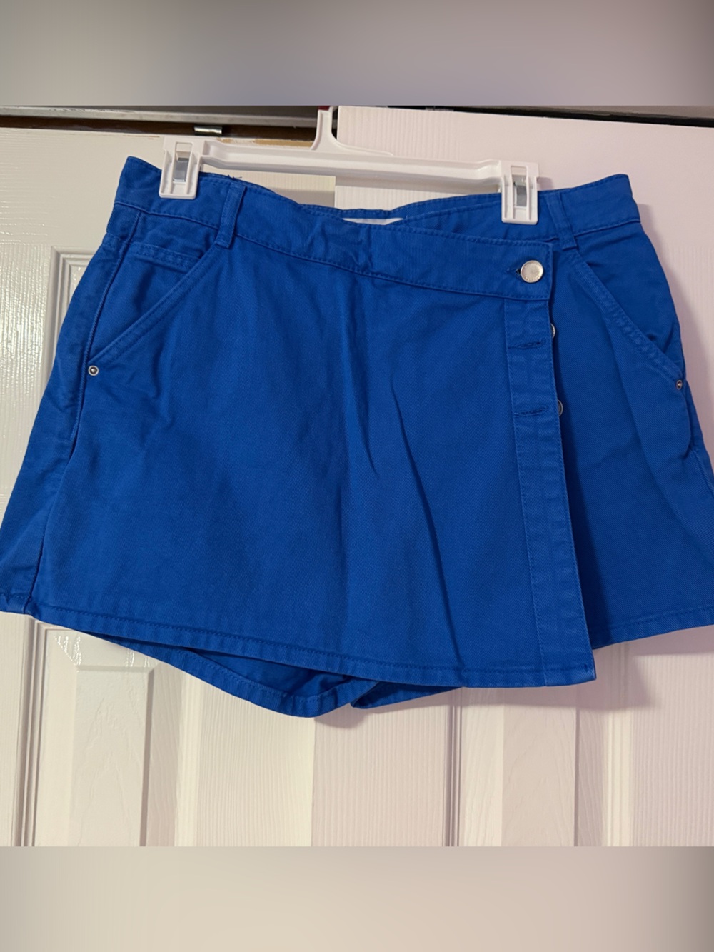 Zara Royal Blue Wrap Skort